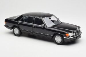 Mercedes 560 SEL W126 Noir Édition Concessionnaire Norev 1:18 B66040599 Métal — image 6 sur 8