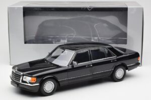 Mercedes 560 SEL W126 Noir Édition Concessionnaire Norev 1:18 B66040599 Métal — image 8 sur 8