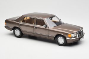 Mercedes 560 SEL W126 Impala Marron Édition Concessionnaire Norev 1:18 B66040646 Métal — image 6 sur 8