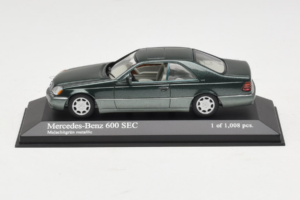 Mercedes 600 SEC W140 Vert Métallisé Minichamps 1:43 430032604 Métal