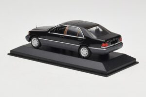 Mercedes 600 SEL W140 Black Metallic Minichamps 1:43 940035400 Métal — image 3 sur 4