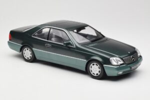 Mercedes 600 SEC W140 Coupe Green Metallic KK-Scale 1:18 KKDC180343 Métal — image 4 sur 6