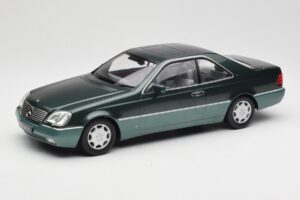 Mercedes 600 SEC W140 Coupe Green Metallic KK-Scale 1:18 KKDC180343 Métal