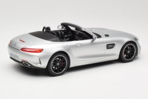Mercedes AMG GT C Roadster R190 Argent Norev 1:18 183453 Métal — image 2 sur 6