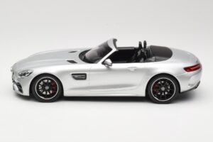 Mercedes AMG GT C Roadster R190 Argent Norev 1:18 183453 Métal — image 3 sur 6