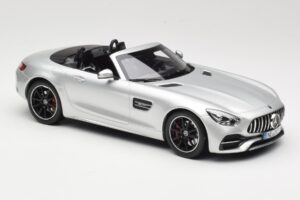 Mercedes AMG GT C Roadster R190 Argent Norev 1:18 183453 Métal — image 4 sur 6