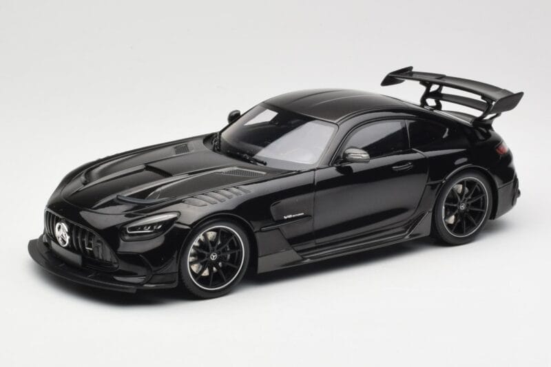 Mercedes AMG GT C190 Black Series Jet Black Metallic Minichamps 1:18 155032024 Métal