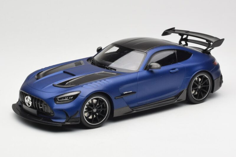 Mercedes AMG GT C190 Black Series Spectral Blue Magno Minichamps 1:18 155032021 Métal