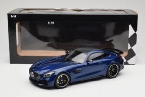 Mercedes AMG GT R C190 AMG Solarbeam Yellow Metallic Minichamps 1:18 155036022 Métal — image 6 sur 6