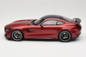 Mercedes AMG GT R C190 Jupiter Red Metallic Minichamps 1:18 155036027 Métal — image 3 sur 6