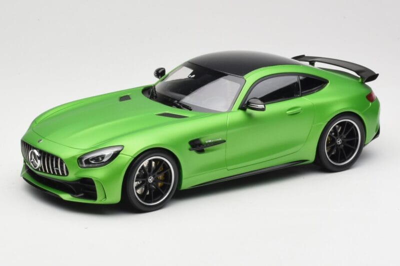 Mercedes AMG GT R C190 Vert Mat Minichamps 1:18 155036020 Métal