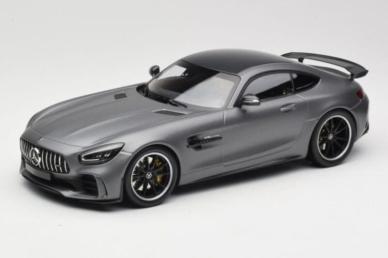 Mercedes AMG GT R C190 Gris Mat Métallisé Minichamps 1:18 155036026 Métal