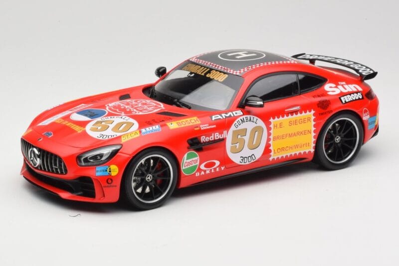 Mercedes AMG GT R C190 Or Rosé Minichamps 1:18 155036024 Métal
