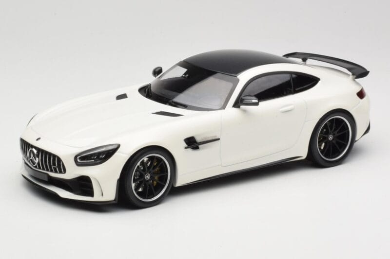 Mercedes AMG GT R C190 Blanc Métallisé Minichamps 1:18 155036028 Métal
