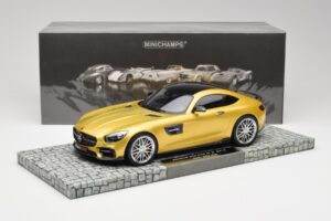 Mercedes Brabus AMG GT S C190 600 Desert Or Minichamps 1:18 107032522 Métal — image 6 sur 6