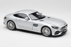 Mercedes AMG GT S C190 Designo Iridium Argent Magno Norev 1:18 B66960485 Métal — image 6 sur 8