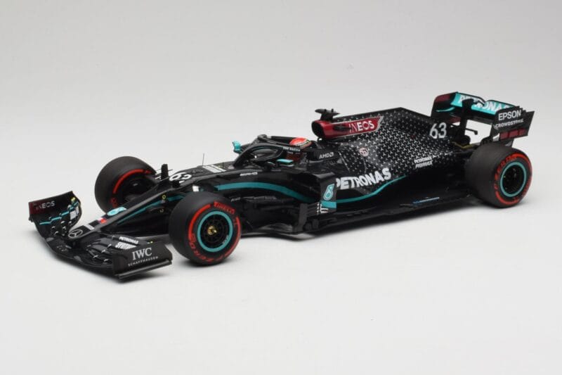 Mercedes AMG Petronas W11 #63 G. Russell Sakhir GP 2020 Minichamps 1:18 110201663 Métal