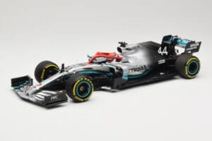 Mercedes AMG Petronas Motorsport W10 #44 L. Hamilton Winner Monaco GP 2019 Minichamps 1:18 110190644 Métal