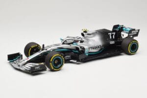 Mercedes AMG Petronas Motorsport W10 #77 V. Bottas 2nd Place Chinese GP 2019 Minichamps 1:18 110190377 Métal