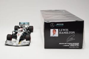 Mercedes AMG Petronas W10 #44 L. Hamilton Winner German GP 2019 Minichamps 1:18 110191144 Métal — image 6 sur 6