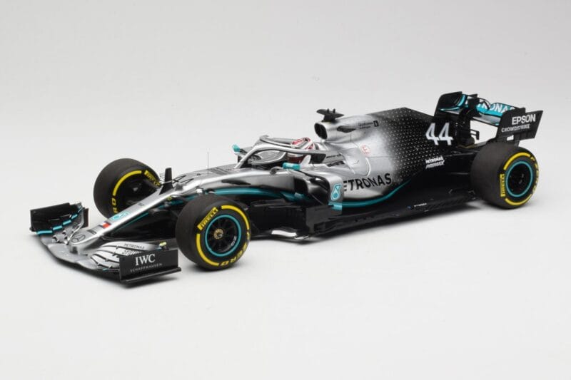 Mercedes AMG Petronas W10 #44 L. Hamilton F1 World Champion 2019 Minichamps 1:18 110190044 Métal