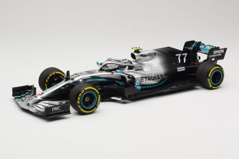 Mercedes AMG Petronas W10 #77 V. Bottas F1 2019 Minichamps 1:18 110190077 Métal