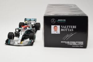 Mercedes AMG Petronas W10 #77 V. Bottas 3rd Place Monaco GP 2019 Minichamps 1:18 110190677 Métal — image 6 sur 6