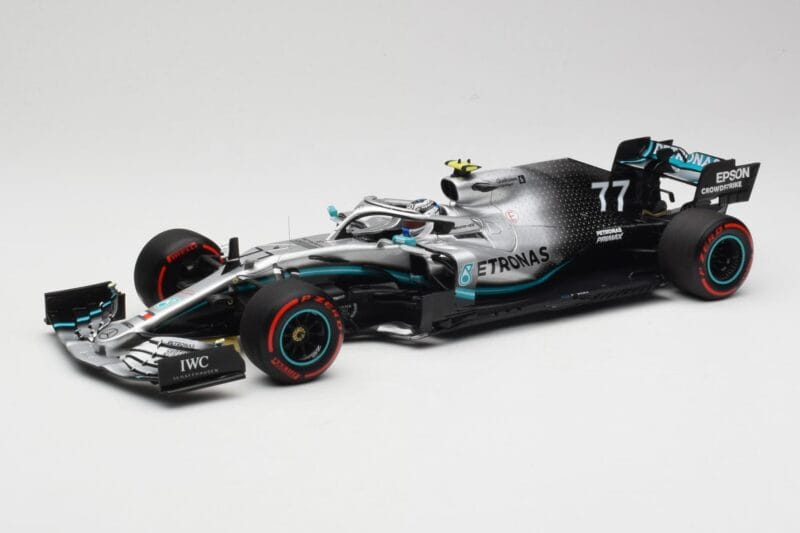 Mercedes AMG Petronas W10 #77 V. Bottas British GP 2019 Minichamps 1:18 110191077 Métal