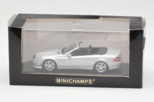 Mercedes AMG SL63 R230 Argent Wheels Type 2 Minichamps 1:43 SL63001 Métal — image 4 sur 4