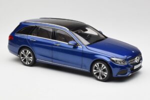 Mercedes C-Class S205 T-Modell Brilliant Bleu Métallisé Norev 1:18 B66960257 Métal — image 6 sur 8