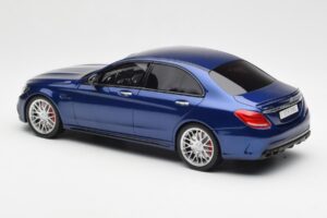 Mercedes AMG C63 S W205 Bleu GT Spirit 1:18 ZM044 Résine — image 5 sur 6