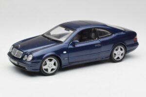 Mercedes CLK 55 AMG C209 Bleu Métallique Anson 1:18 30343 Métal