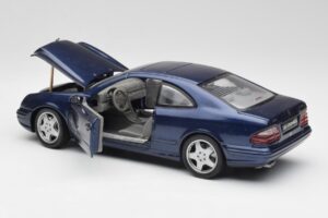 Mercedes CLK 55 AMG C209 Bleu Métallique Anson 1:18 30343 Métal — image 5 sur 8