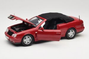 Mercedes CLK A208 Cabriolet Rouge Anson 1:18 30338 Métal — image 2 sur 8