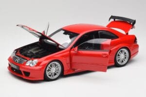 Mercedes CLK DTM AMG C209 Mars Rouge Kyosho 1:18 08461R Métal — image 2 sur 8
