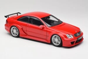 Mercedes CLK DTM AMG C209 Mars Rouge Kyosho 1:18 08461R Métal — image 6 sur 8