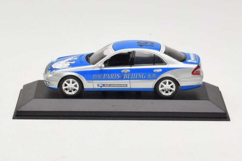 Mercedes E-Class W211 #19 Team Michelin Paris-Beijing 2006 Replacement Box Minichamps 1:43 B66962269-R Métal