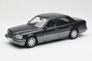 Mercedes E320 W124 Nautik Bleu Métallique Dealer Edition AUTOart 1:18 B66040508 Métal