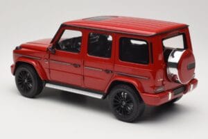 Mercedes G 500 W463 Rouge Minichamps 1:18 110037101 Métal — image 7 sur 8