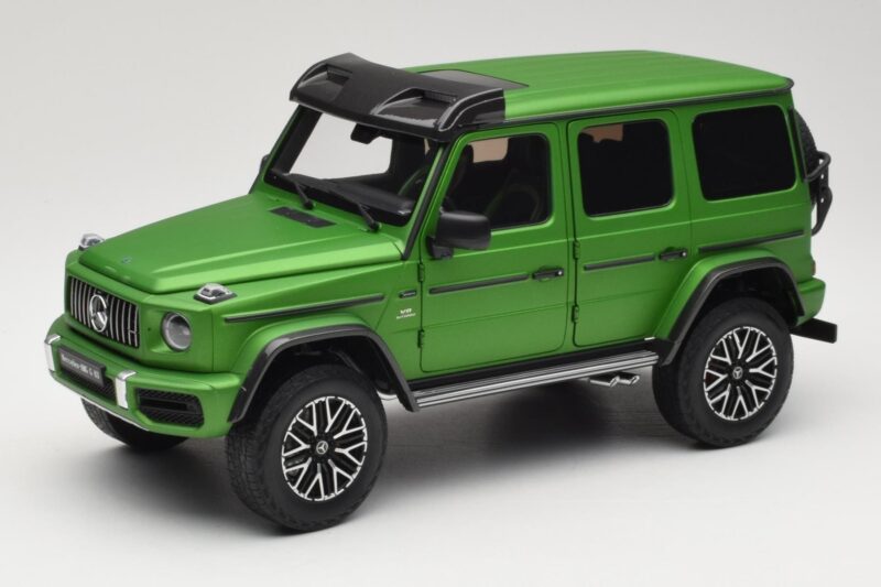 Mercedes G 63 AMG 4x4 Squared Green Hell Magno Almost Real 1:18 820821 Métal