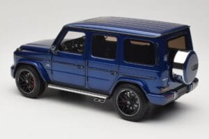 Mercedes G 63 AMG W463 Blue Metallic Minichamps 1:18 110037061 Métal — image 7 sur 8