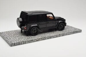 Mercedes Brabus 850 6.0 Widestar G63 W463 Obsidian Black Metallic Minichamps 1:18 107032400 Métal — image 2 sur 6