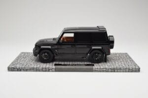 Mercedes Brabus 850 6.0 Widestar G63 W463 Obsidian Black Metallic Minichamps 1:18 107032400 Métal — image 3 sur 6