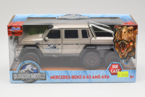 Mercedes AMG G63 6x6 Jurassic World Jada 1:24 97080 Métal