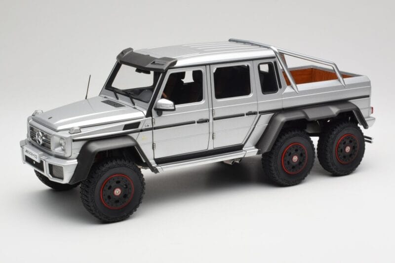 Mercedes AMG G63 W463 6x6 Iridium Argent AUTOart 1:18 76301 Composite