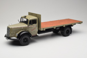 Mercedes L6600 Rungewagen Gris Noir Minichamps 1:18 109031050-R1 Métal