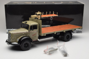 Mercedes L6600 Rungewagen Gris Noir Minichamps 1:18 109031050-R1 Métal — image 9 sur 9