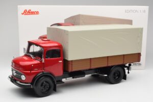 Mercedes L 911 Rouge Schuco 1:18 450016400 Métal — image 8 sur 8