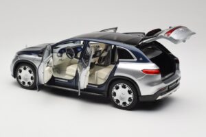 Mercedes Maybach EQS 680 V297 Bleu NZG 1:18 1060/23 Métal — image 5 sur 8