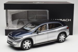 Mercedes Maybach EQS 680 V297 Bleu NZG 1:18 1060/23 Métal — image 8 sur 8